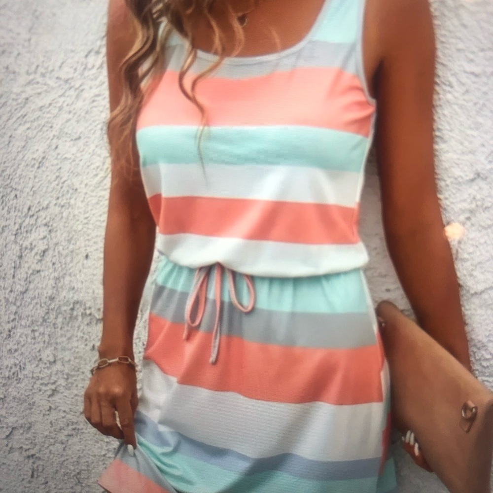 Summer Striped Dress